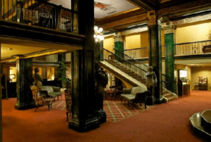 Inside the Eola Hotel