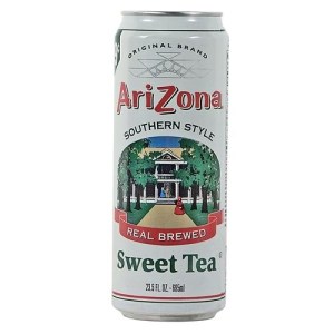 The original image of AriZona's Southern Style Sweet Tea featured an antebellum plantation.