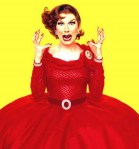 Lypsinka is known for her "Old Hollywood" performances