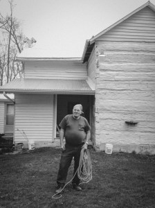 Leroy Rigman, Pendleton County, WV. Photo by Chris Jackson, April 26, 2014.