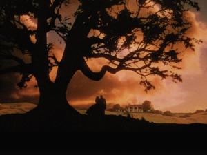 Still shot from Gone with the Wind.